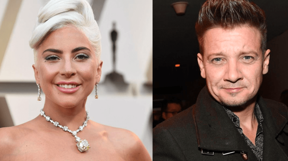 Lady Gaga a Jeremy Renner